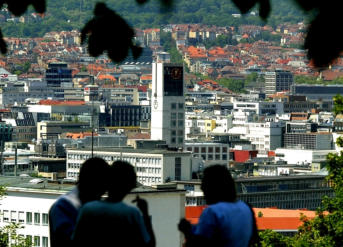 Blick auf Stuttgart